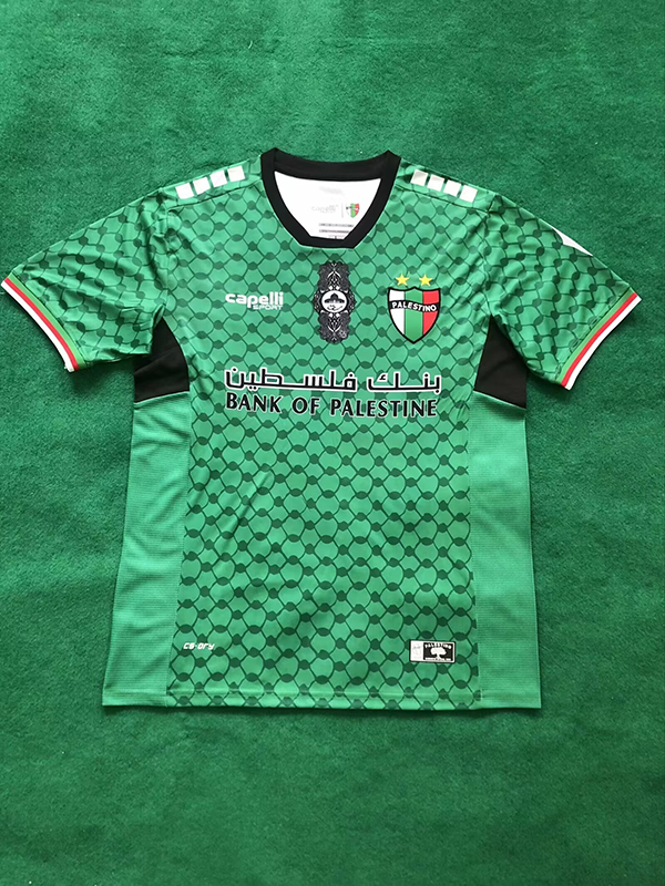 AAA Quality Palestino 24/25 GK Green Soccer Jersey